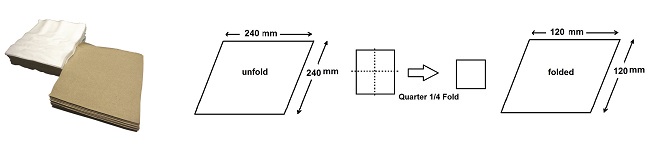 cocktaiks napkins tissue paper